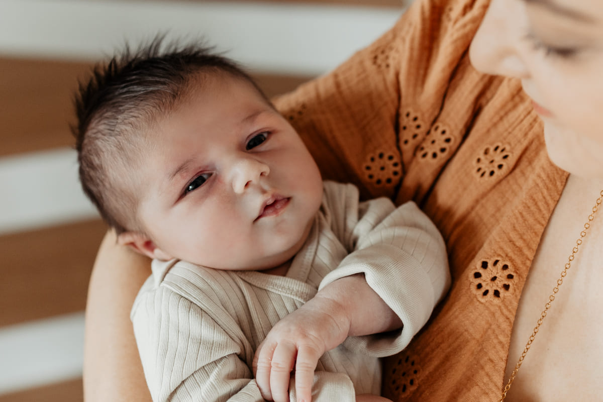 Newborn Babyshooting Zuhause in Zürich