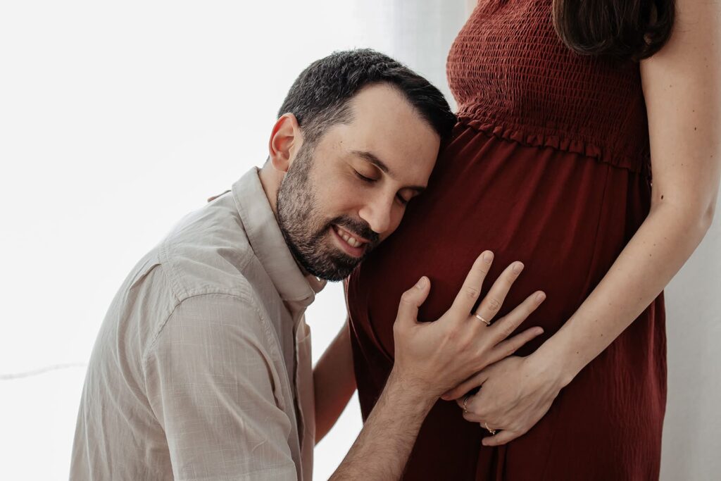 Babybauch Shooting Indoor